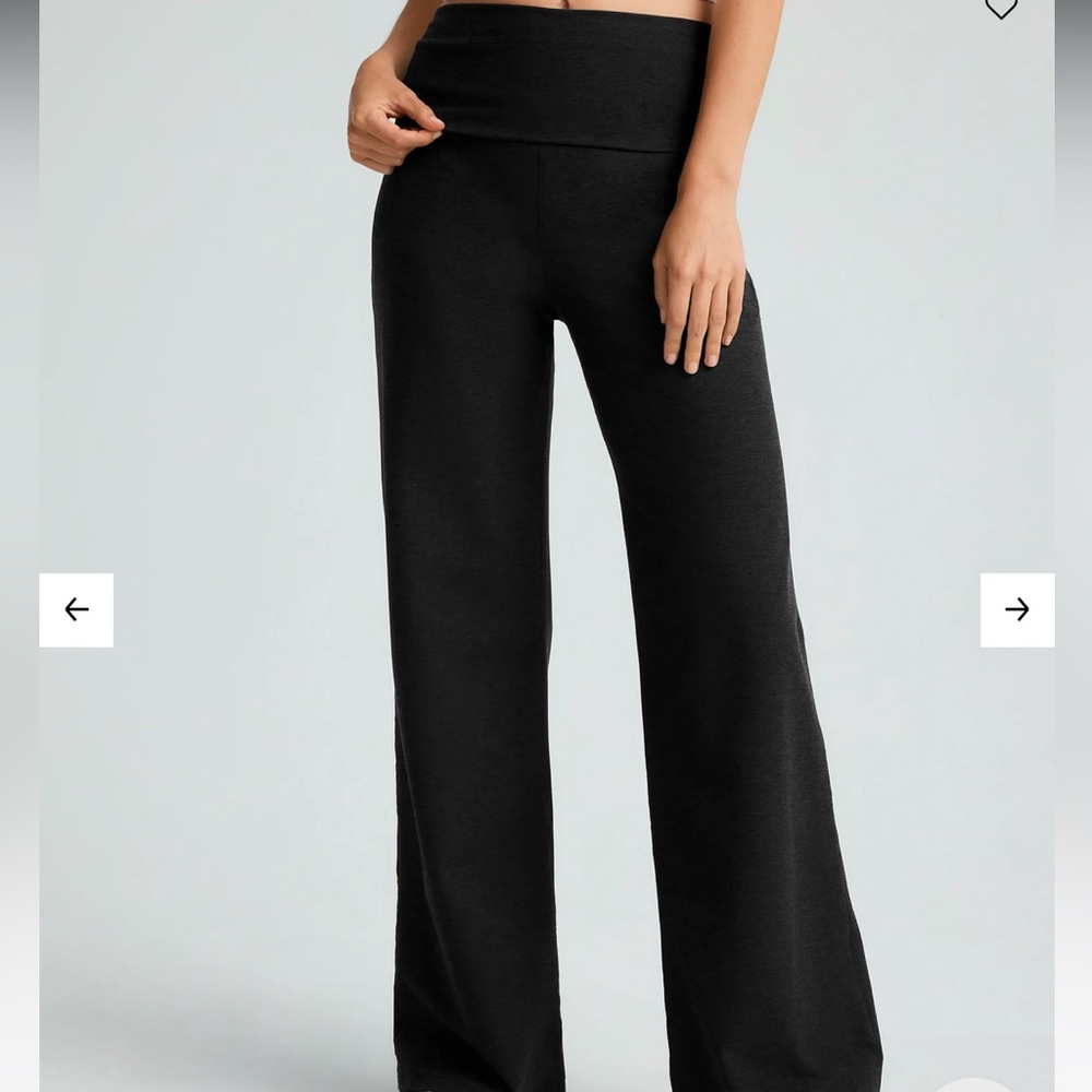 Beyond Yoga Spacedye Foldover Wide Leg Pant